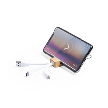 Carica l'immagine nel visualizzatore di Gallery, Caricabatterie multifunzionale in Bambù