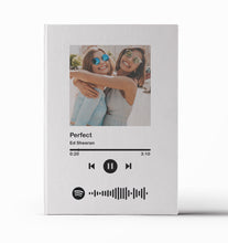 Carica l'immagine nel visualizzatore di Gallery, Agenda con codice spotify e foto personalizzabile