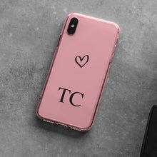 Carica l'immagine nel visualizzatore di Gallery, Cover colorata Heart&Letters personalizzabile