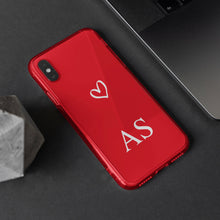 Carica l'immagine nel visualizzatore di Gallery, Cover colorata Heart&Letters personalizzabile