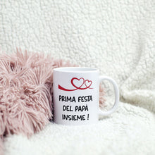 Carica l'immagine nel visualizzatore di Gallery, Tazza personalizzata "Prima festa del Papà"