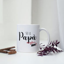 Carica l'immagine nel visualizzatore di Gallery, Tazza personalizzata "Papà migliore del mondo"