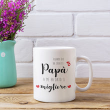 Carica l'immagine nel visualizzatore di Gallery, Tazza personalizzata "Papà migliore"