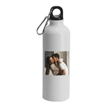 Carica l'immagine nel visualizzatore di Gallery, Borraccia termica bianca 750ml con foto personalizzabile