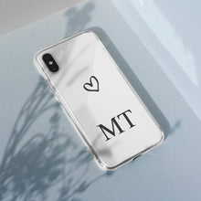 Carica l'immagine nel visualizzatore di Gallery, Cover protection Heart&Letters personalizzabile