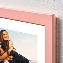 Carica l'immagine nel visualizzatore di Gallery, Quadro rosa con codice spotify e foto personalizzabile 21x30cm