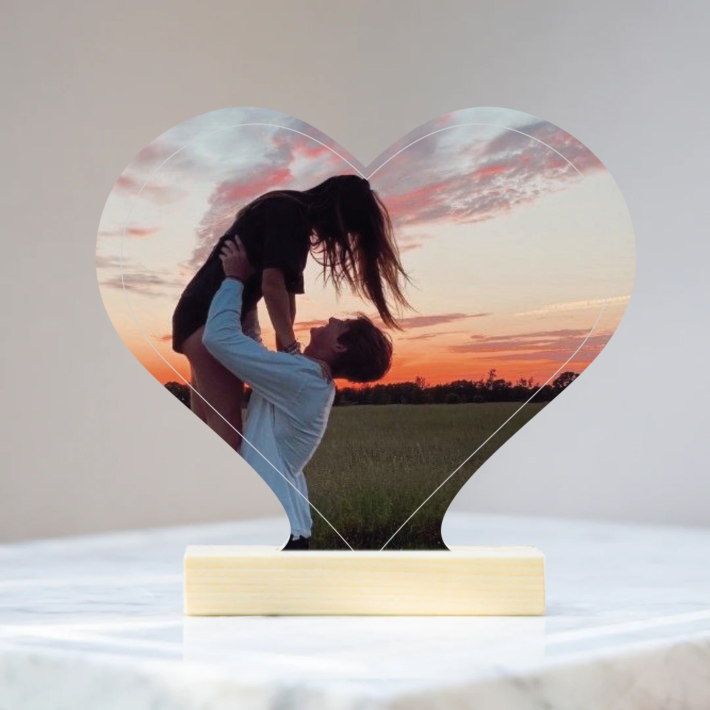 Targa decorativa a forma di cuore, in legno, 10 x 10 cm, regalo per la famiglia, regalo in legno, regalo per la famiglia Targa decorativa a forma di cuore, in legno, 10 x 10 cm, regalo per la famiglia, regalo in legno, regalo per la famiglia