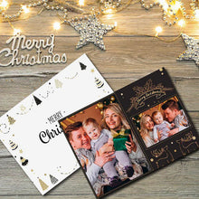 Carica l'immagine nel visualizzatore di Gallery, Cartolina Natalizia con foto personalizzabili
