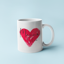 Carica l'immagine nel visualizzatore di Gallery, Tazza Mamma con cuore e nome personalizzabile