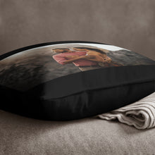 Carica l&#39;immagine nel visualizzatore di Gallery, Cuscino nero 40x40cm personalizzabile
