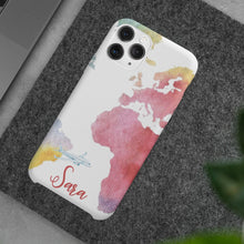 Carica l'immagine nel visualizzatore di Gallery, Cover protection "Wanderlust" con nome personalizzabile