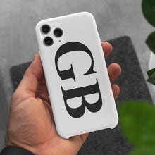 Carica l'immagine nel visualizzatore di Gallery, Cover bianca FullLetters personalizzabile