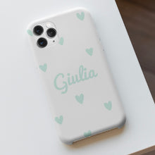 Carica l'immagine nel visualizzatore di Gallery, Cover "TiffanyHeart" con nome personalizzabile