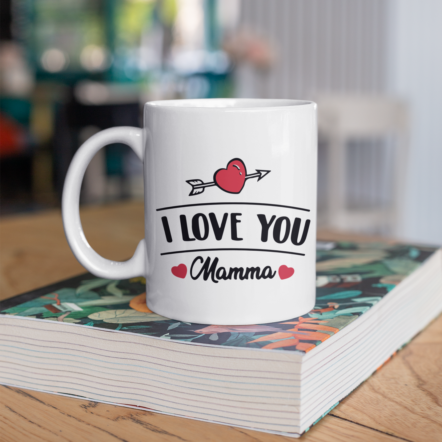 Tazza in Ceramica per La Mamma #mumlife Maxi Tazza Colazione Bianca E Oro  Idea Regalo Mamma E Neomamma Festa Compleanno 