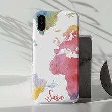 Carica l'immagine nel visualizzatore di Gallery, Cover protection "Wanderlust" con nome personalizzabile