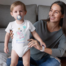 Carica l'immagine nel visualizzatore di Gallery, Body "Elefantino" con nome personalizzabile