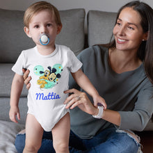 Carica l'immagine nel visualizzatore di Gallery, Body "Topolino e Pluto" con nome personalizzabile