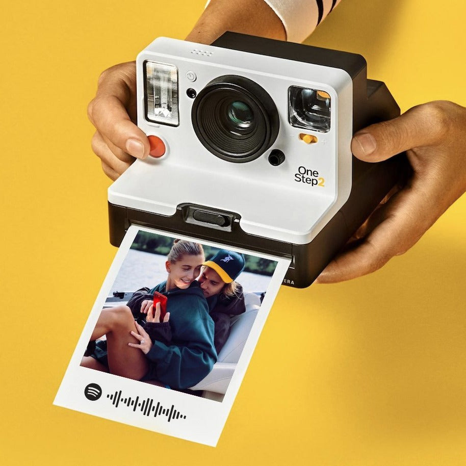Polaroid con codice spotify e foto personalizzabile 10cm x 13cm –
