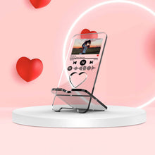 Carica l'immagine nel visualizzatore di Gallery, Porta Cellulare con base e codice spotify con foto personalizzabile