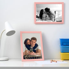 Carica l'immagine nel visualizzatore di Gallery, Quadro rosa con foto personalizzabile 21x30cm