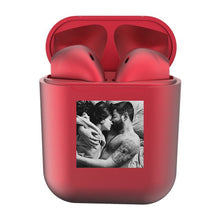 Carica l'immagine nel visualizzatore di Gallery, Cuffie bluetooth Rosso perlato con foto personalizzabile