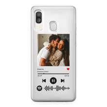 Carica l'immagine nel visualizzatore di Gallery, Cover protection Android con codice spotify e foto personalizzabile