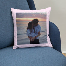 Carica l'immagine nel visualizzatore di Gallery, Cuscino rosa 40x40cm personalizzabile