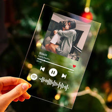 Carica l'immagine nel visualizzatore di Gallery, Targa con codice spotify e foto personalizzabile 10cm x 15cm