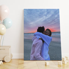 Carica l'immagine nel visualizzatore di Gallery, Tela in canvas con foto personalizzabile 50cm x 70cm