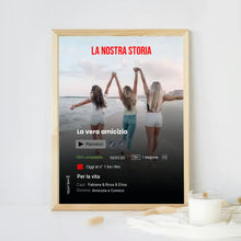 Carica l&#39;immagine nel visualizzatore di Gallery, Quadro in legno 20x30 Netflix personalizzabile
