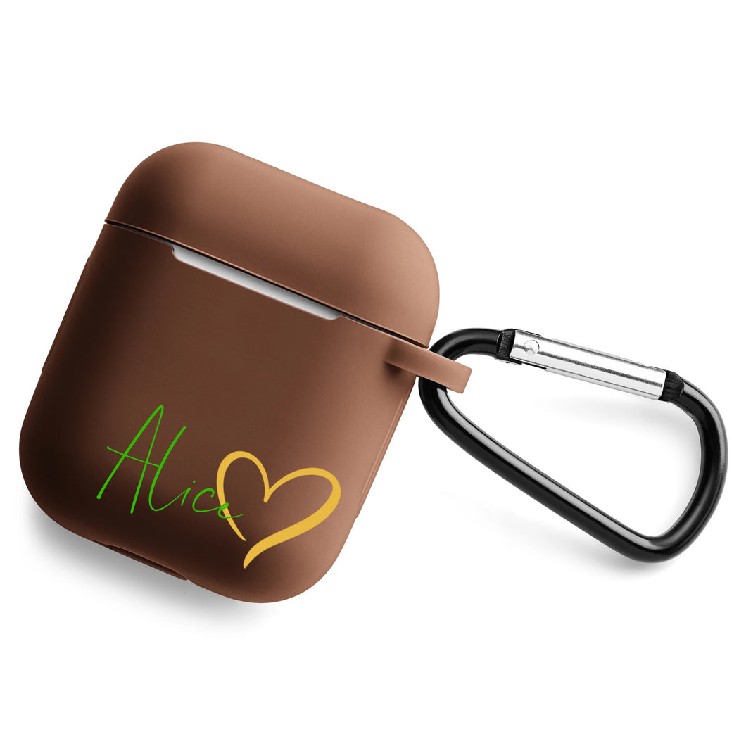 Custodia Chocolate Protection Airpods con gancio 