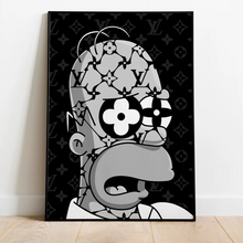 Carica l&#39;immagine nel visualizzatore di Gallery, Tris di tele in canvas Simpson X LV
