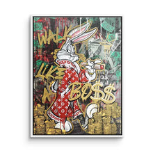 Carica l&#39;immagine nel visualizzatore di Gallery, Tela in canvas Bugs Bunny Pop
