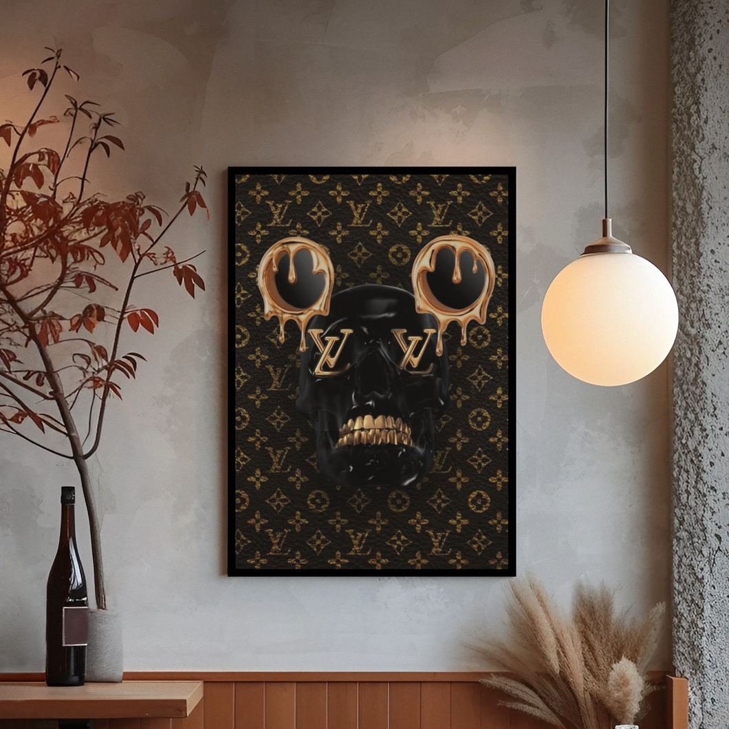 Tela in canvas Scull X LV