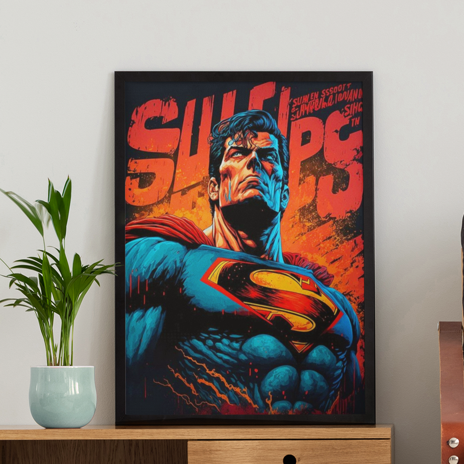 Quadro Poster Superman