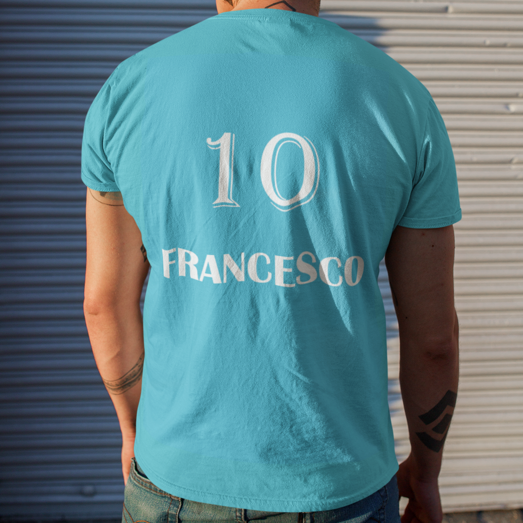 T-Shirt Donna Italia Con Nome E Numero Personalizzabile - 100% Cotone, Vestibilità Classic - Foto 12