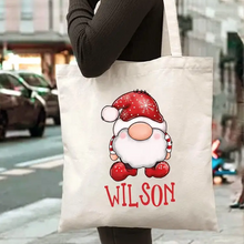 Carica l&#39;immagine nel visualizzatore di Gallery, Borsa &quot;Babbo Natale&quot; personalizzabile
