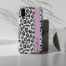 Carica l&#39;immagine nel visualizzatore di Gallery, Cover protection &quot;Leopard&quot; con nome  personalizzabile
