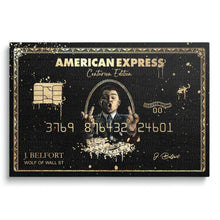 Carica l&#39;immagine nel visualizzatore di Gallery, Tela in canvas American Express
