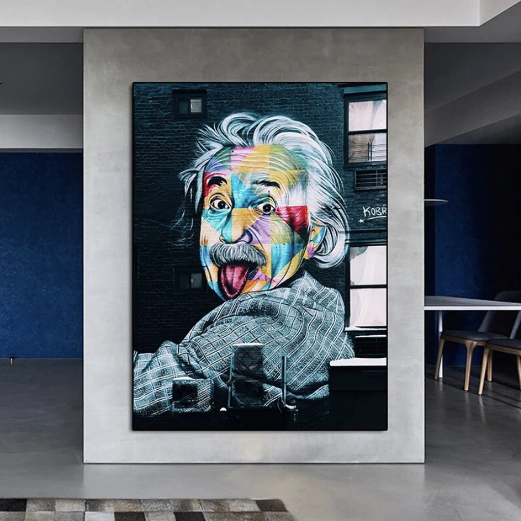 Tela in canvas Albert Einstein