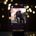 Targa Instagram personalizzabile con base a led 15cm x 20cm
