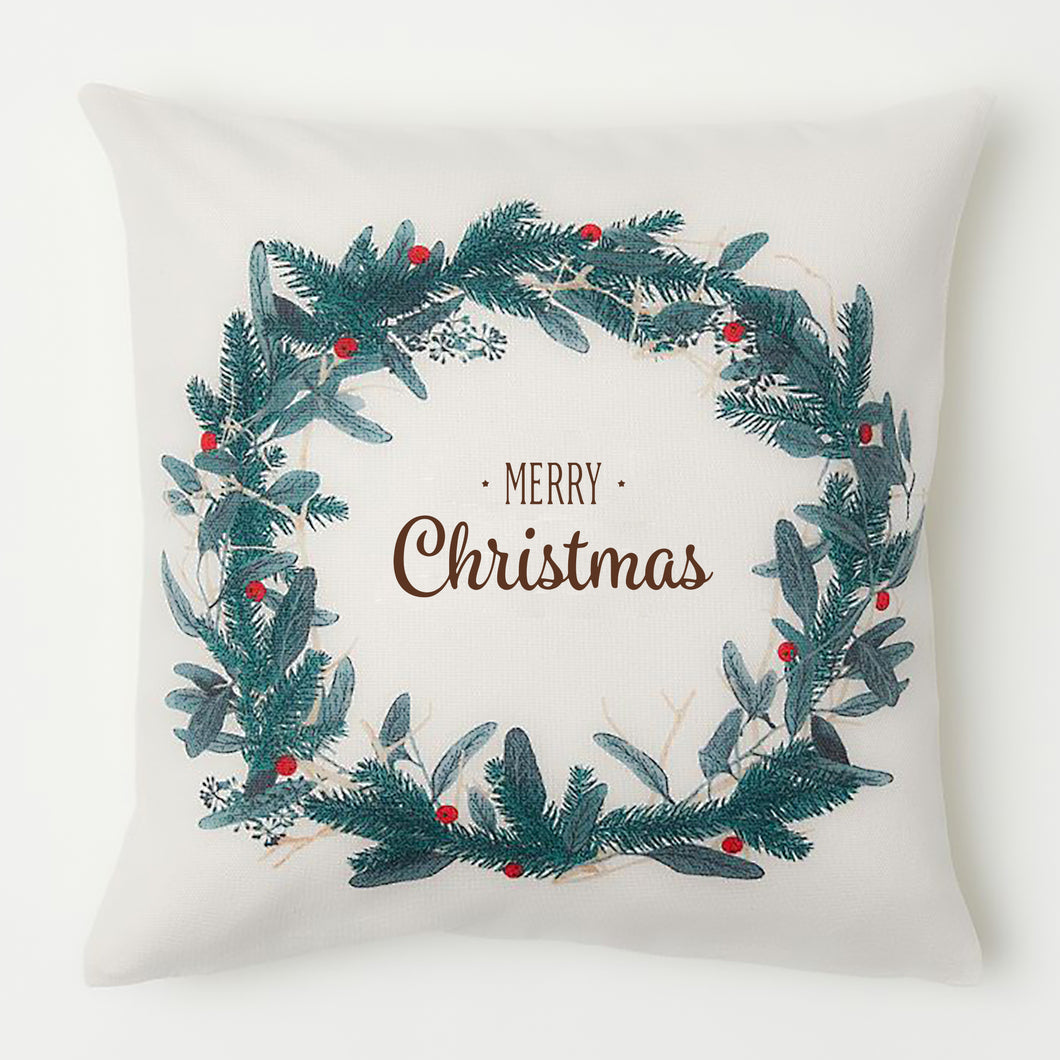 Cuscino Merry Christmas personalizzato