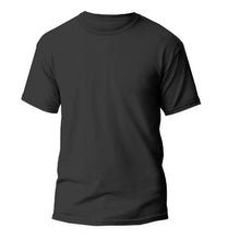 Carica l&#39;immagine nel visualizzatore di Gallery, T-shirt nera unisex personalizzabile
