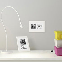 Carica l&#39;immagine nel visualizzatore di Gallery, Quadro bianco con codice Spotify e foto personalizzabile 10x15cm
