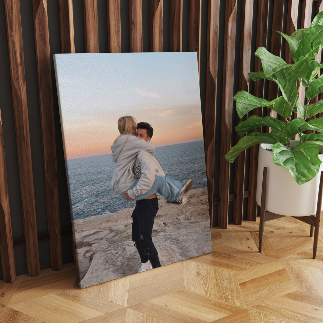 Tela in canvas con foto personalizzabile 100cm x 150cm
